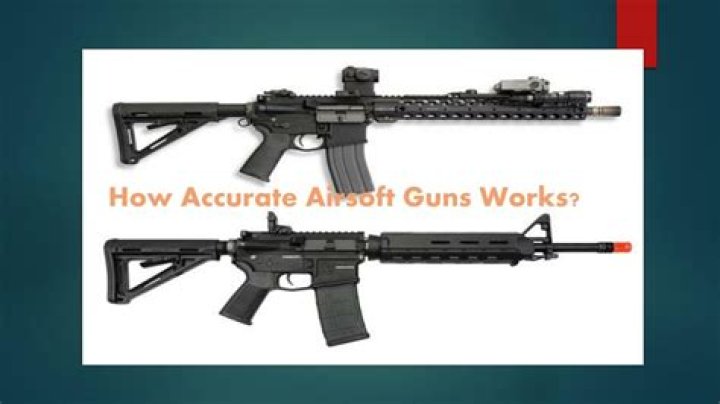 How accurate are airsoft guns?