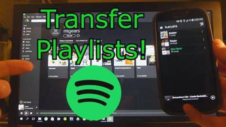 How do I transfer Spotify playlist to family?
