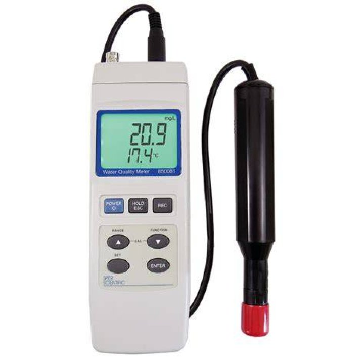 How does a dissolved oxygen meter work?