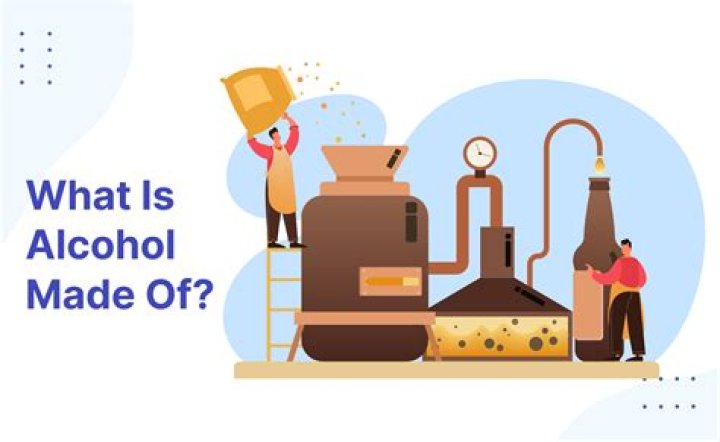 How is pure alcohol made?