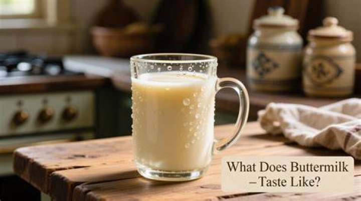 What does real buttermilk taste like?