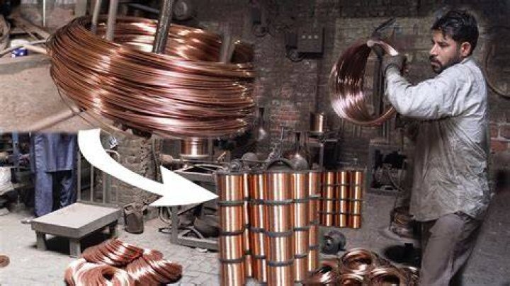 What is copper wire made of?