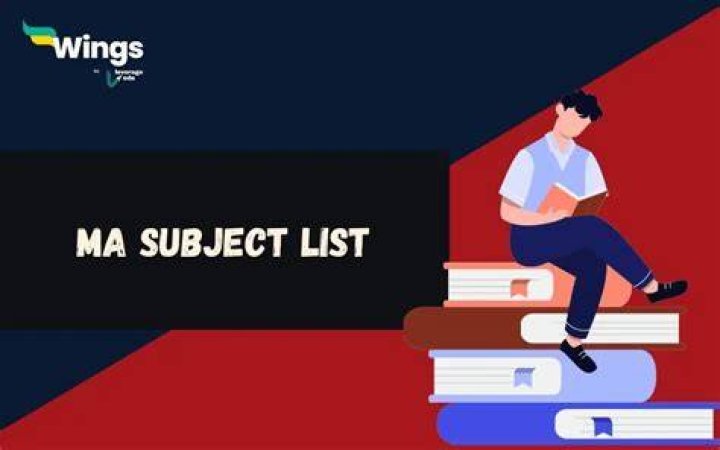 What is Ma subject?
