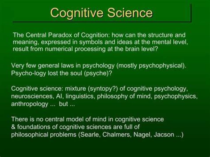 What is neurocognitive science?