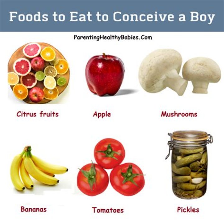 What should we eat to conceive a baby boy?