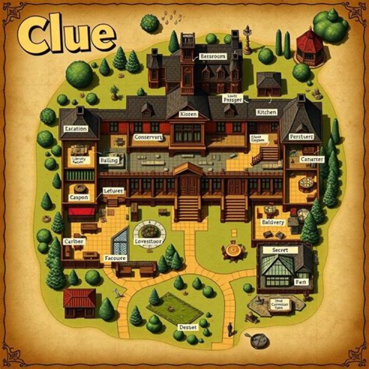 Who owns the clue mansion?