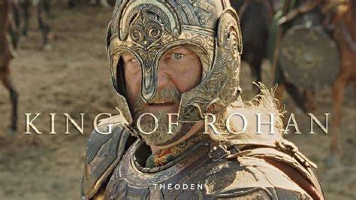Who played the King of Rohan?