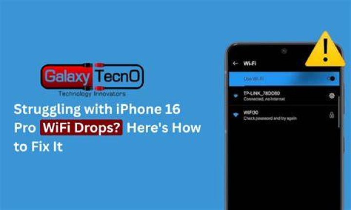 Why does my iPhone keep dropping my WiFi?